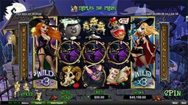 screenshot of the slot machine Bubble Bubble 2